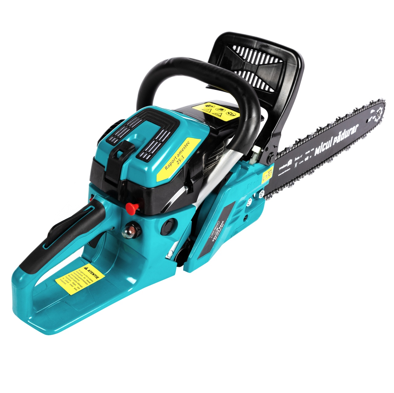 Drujba Micul Padurar 5800, capacitate cilindrica 58cc, 3.7 CP, 1 lant 18" + 1 lama, demaror magneziu, pornire rapida [12]