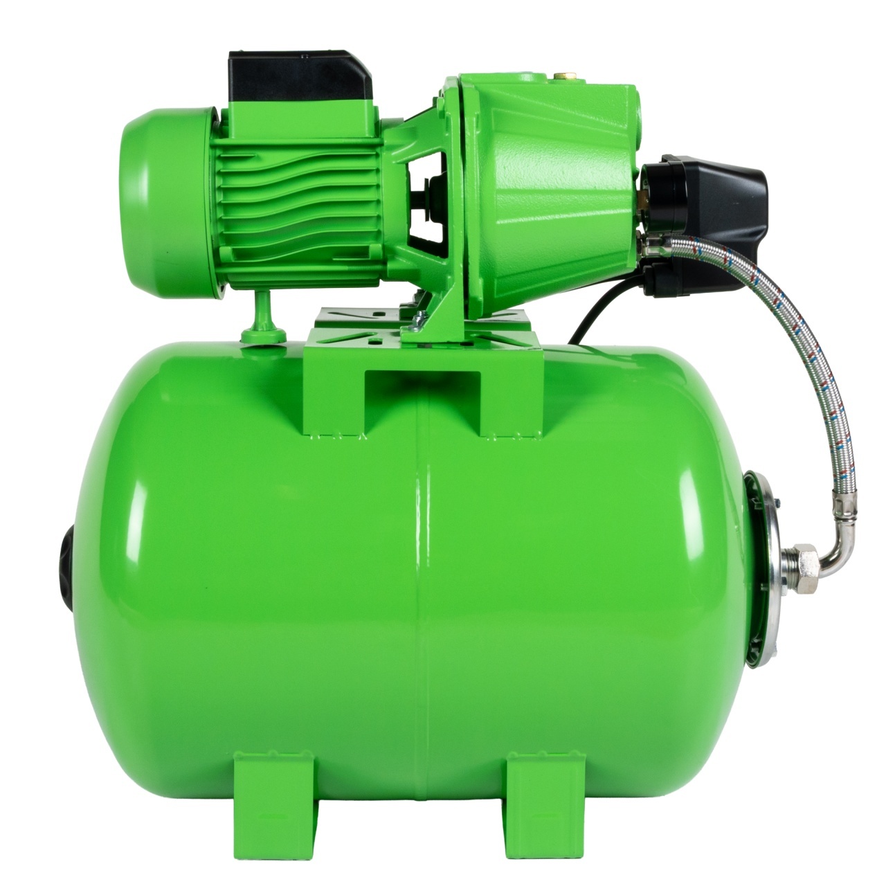 Hidrofor Micul Fermier 1.5 kW, debit maxim 3000l/h, inaltime maxima de pompare 53m, corp pompa fonta, butelie 50L [8]