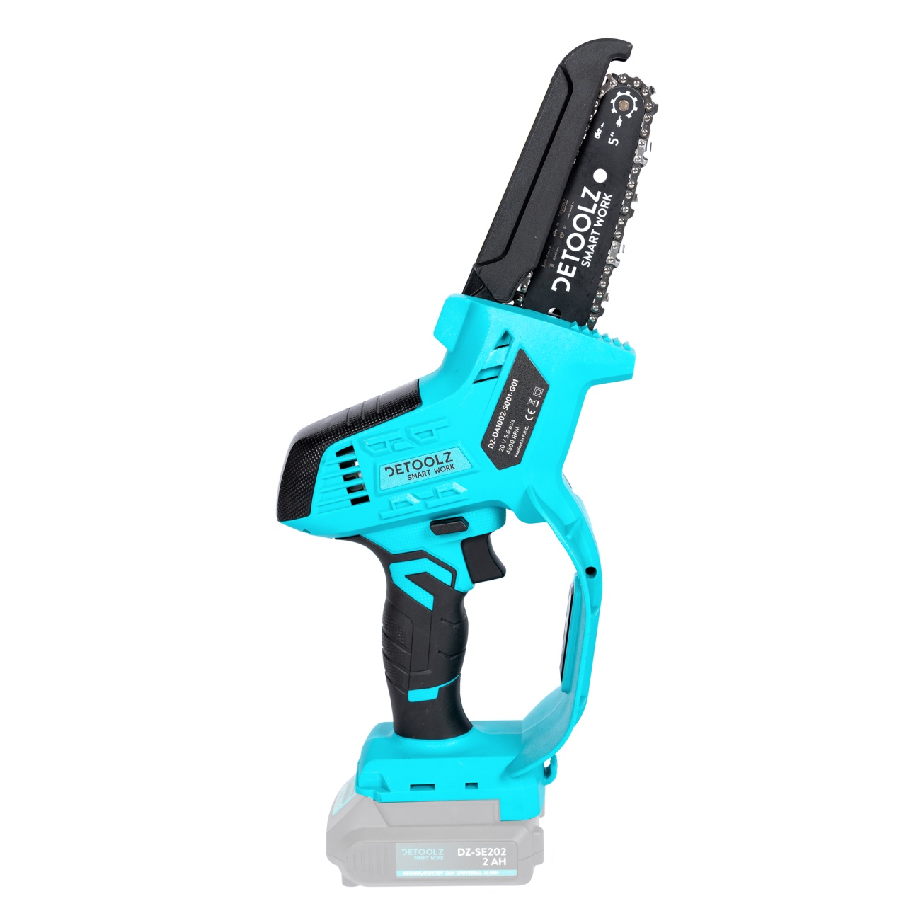 Mini drujba pe acumulator, dreapta, Detoolz 20V [10]