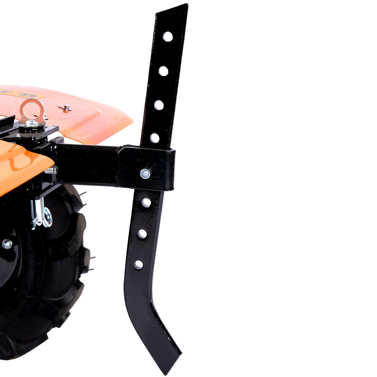 Motocultor DETOOLZ 7CP 280CC, motorina, 4T, 3 viteze, pornire manuala, cu roti [7]