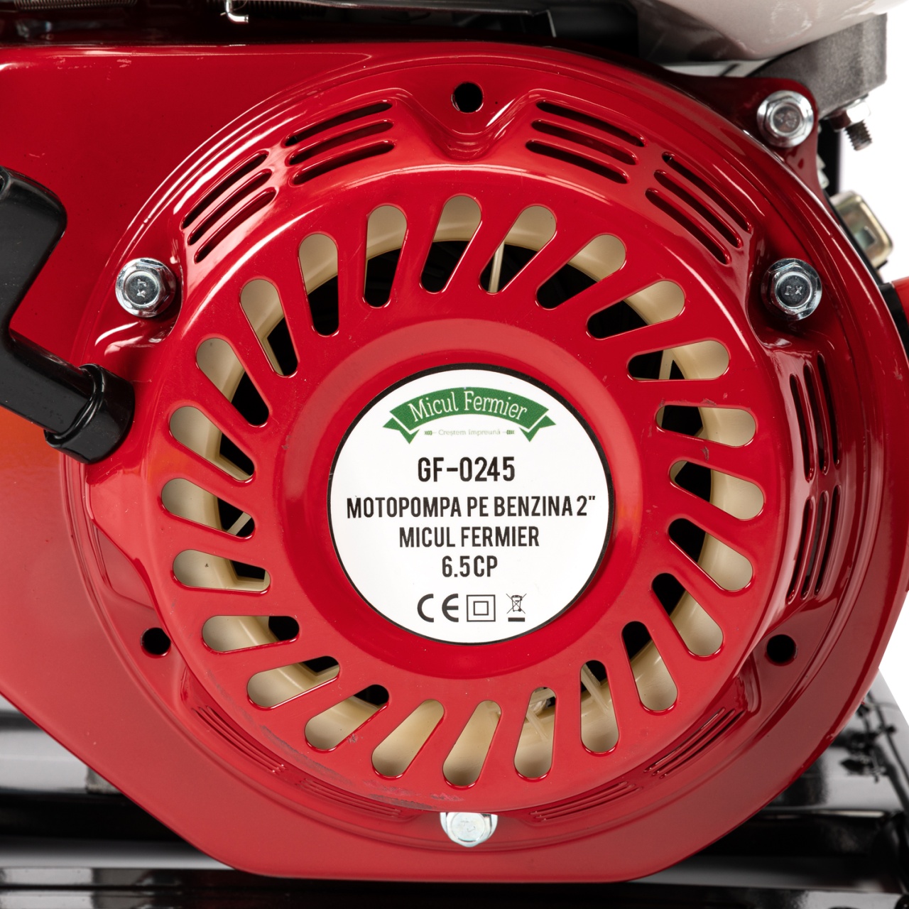 Motopompa Micul Fermier 6.5cp 196cc, benzina 4t, racord 2", debit 30000l/h [6]