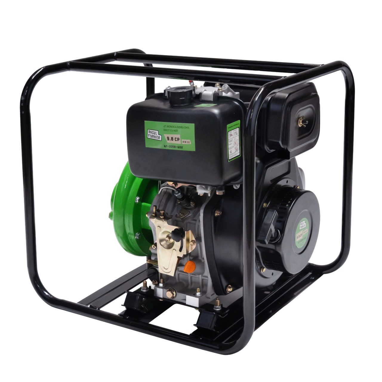 Motopompa Micul Fermier, 9.8cp 418cc, M4T 3" 45000l/h G02 [4]