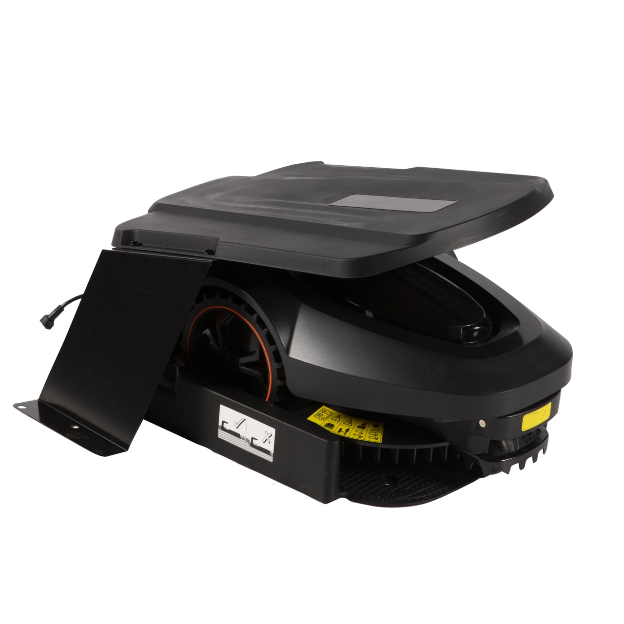 Robot de tuns gazon, 18 cm, acumulator 2Ah, 600 mp [7]