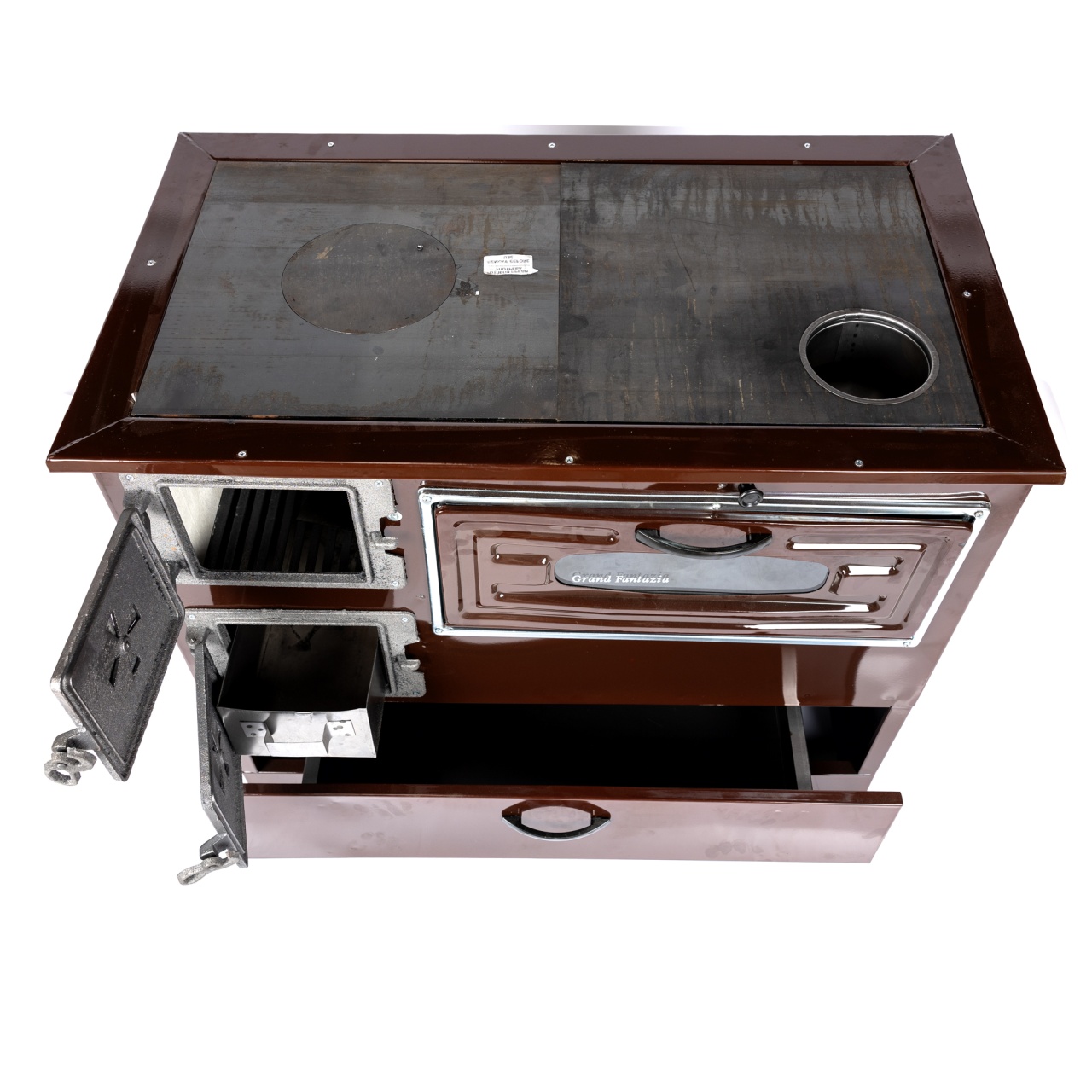 Soba pe lemne 9kW Grand Fantazia, cos dreapta [3]