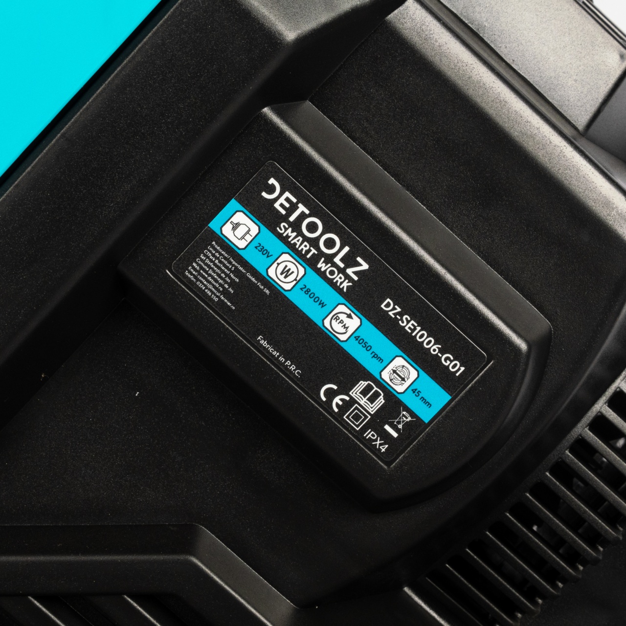 Tocator de crengi si resturi vegetale, 2800W, 45mm diametru maxim de taiere, container 50L [2]