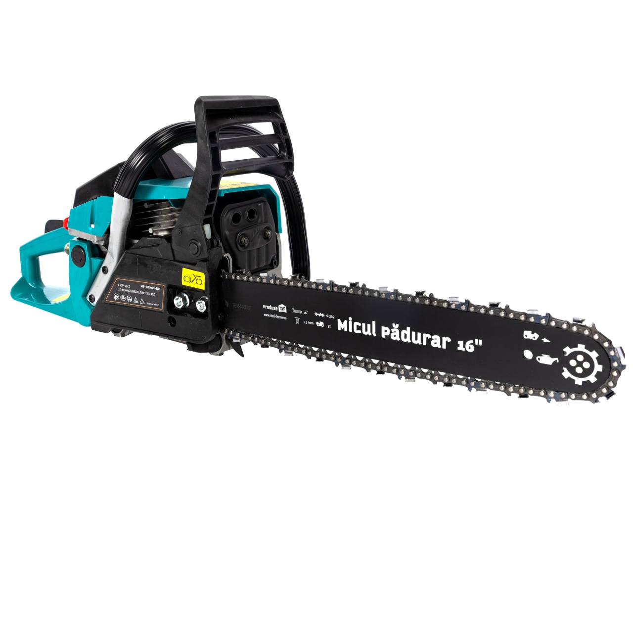 Drujba Micul Padurar 4900, capacitate cilindrica 49cc, 2.6 CP, 1 lant 16" + 1 lama, pornire rapida [8]