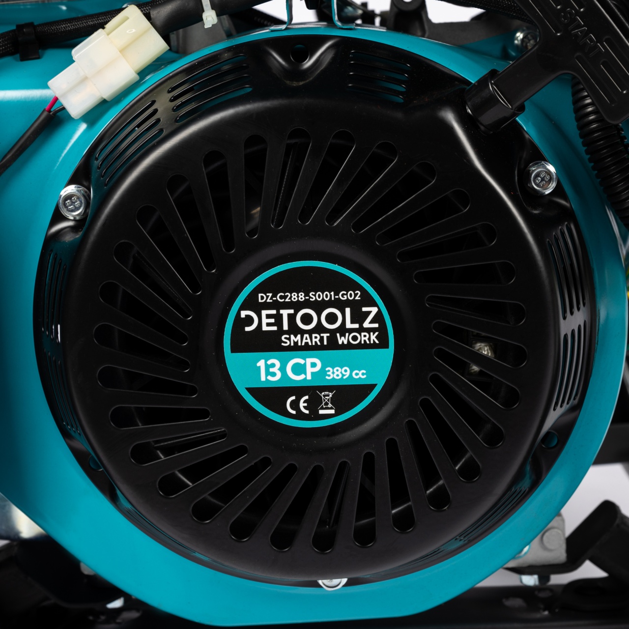 Generator Detoolz 5.5kW 2P230 B4T pornire electrica 25L cu roti G02 [20]