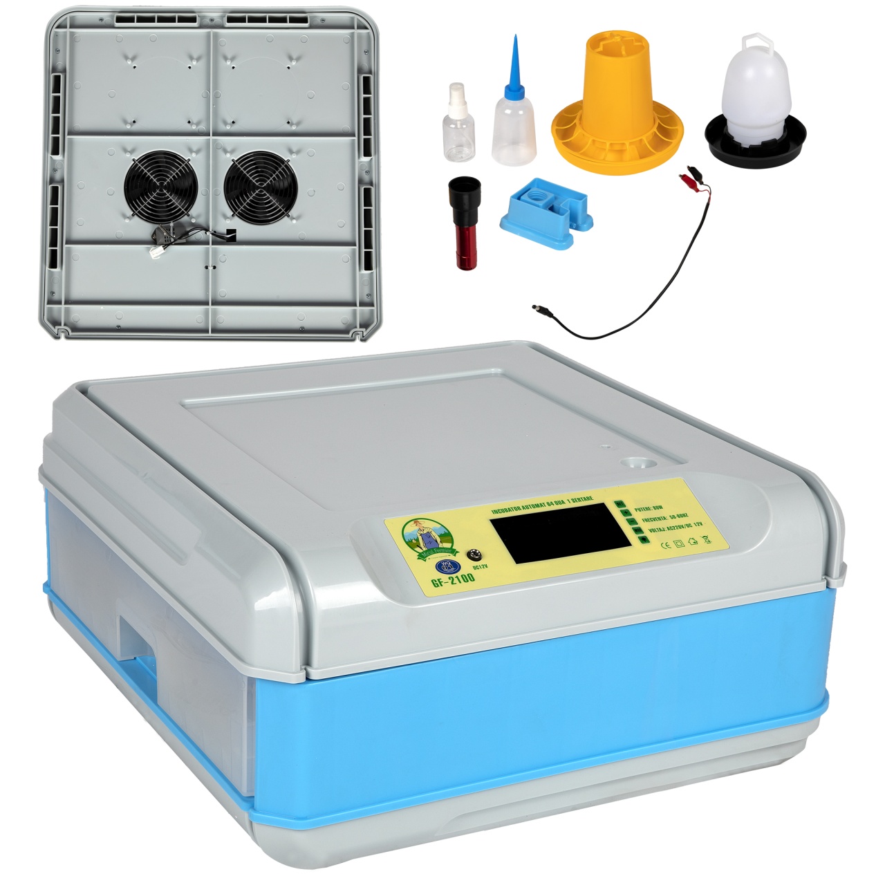 Incubator electric Micul Fermier capacitate 64 oua [4]