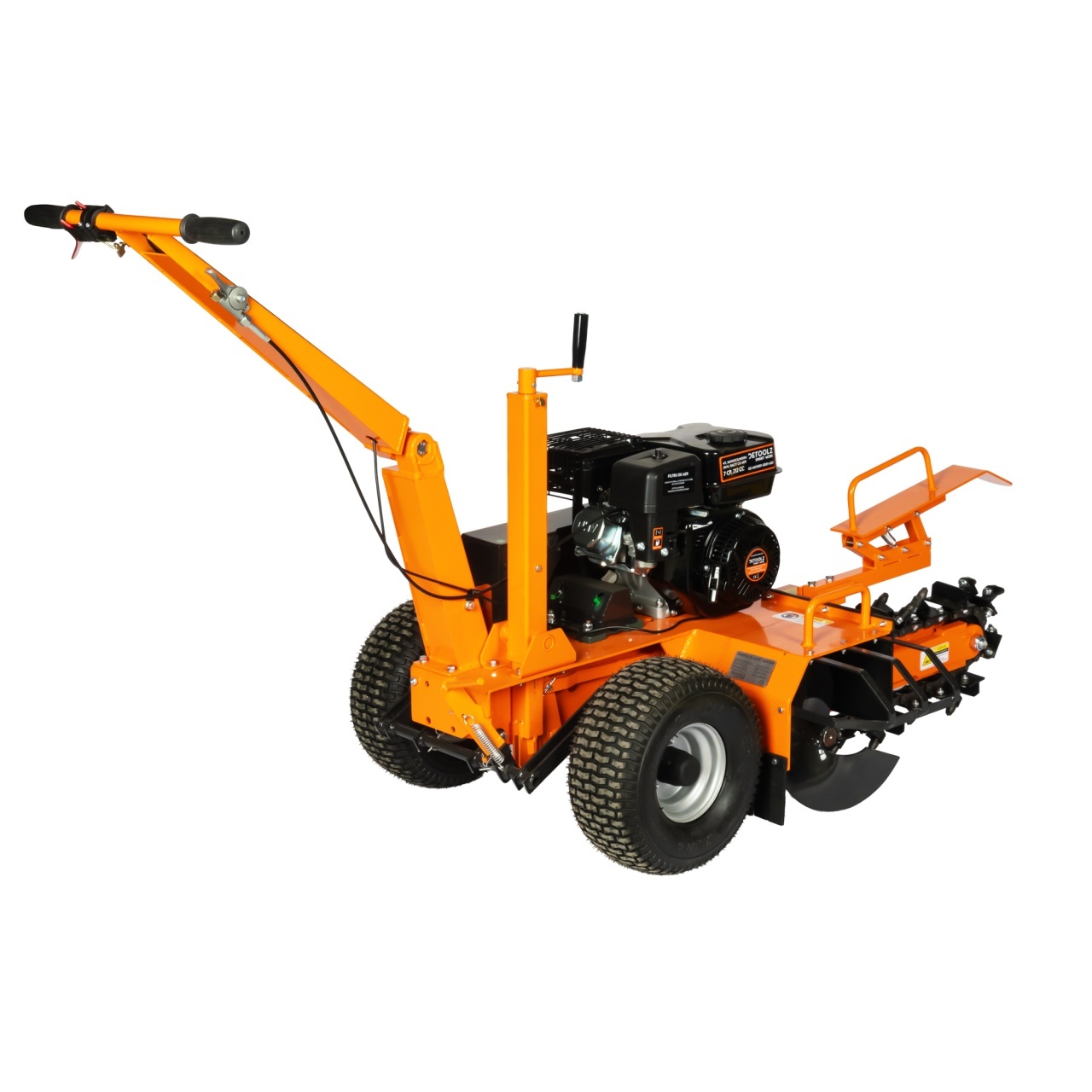 Masina de sapat santuri, Detoolz, 7 CP, 212 CC, benzina 4T, adancime maxima 450 mm [12]