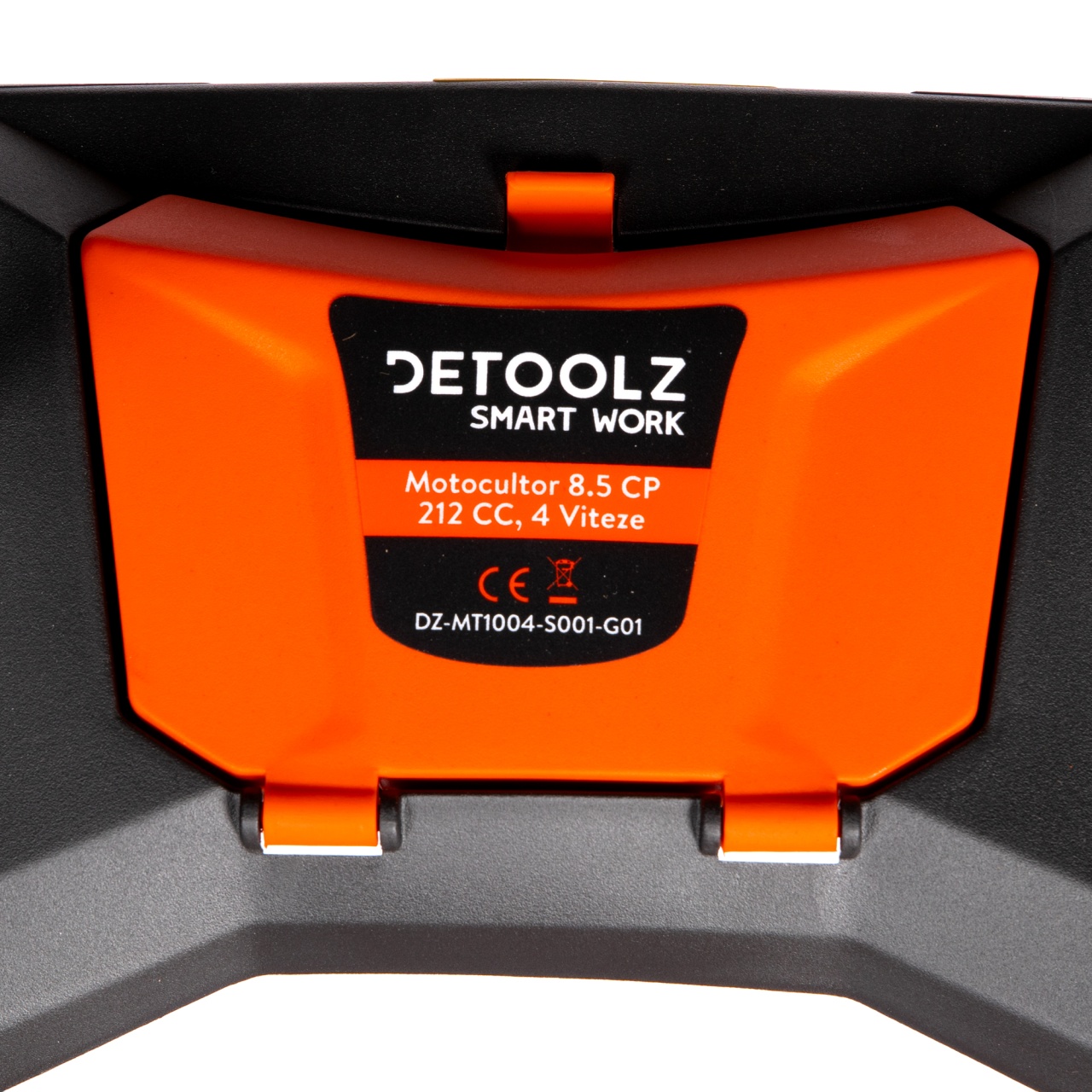 Motocultor Detoolz 8.5CP 212CC, benzina, 4T, 4 viteze, pornire manuala, cu roti [13]