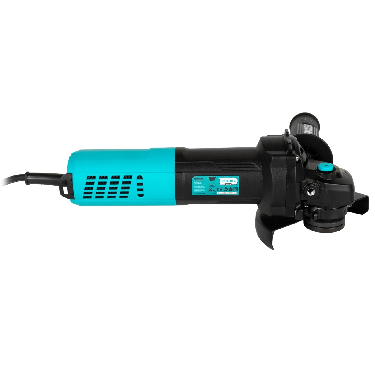 Polizor unghiular Detoolz, motor brushless 1300W, diametru disc 125mmm, variator de turatie [8]