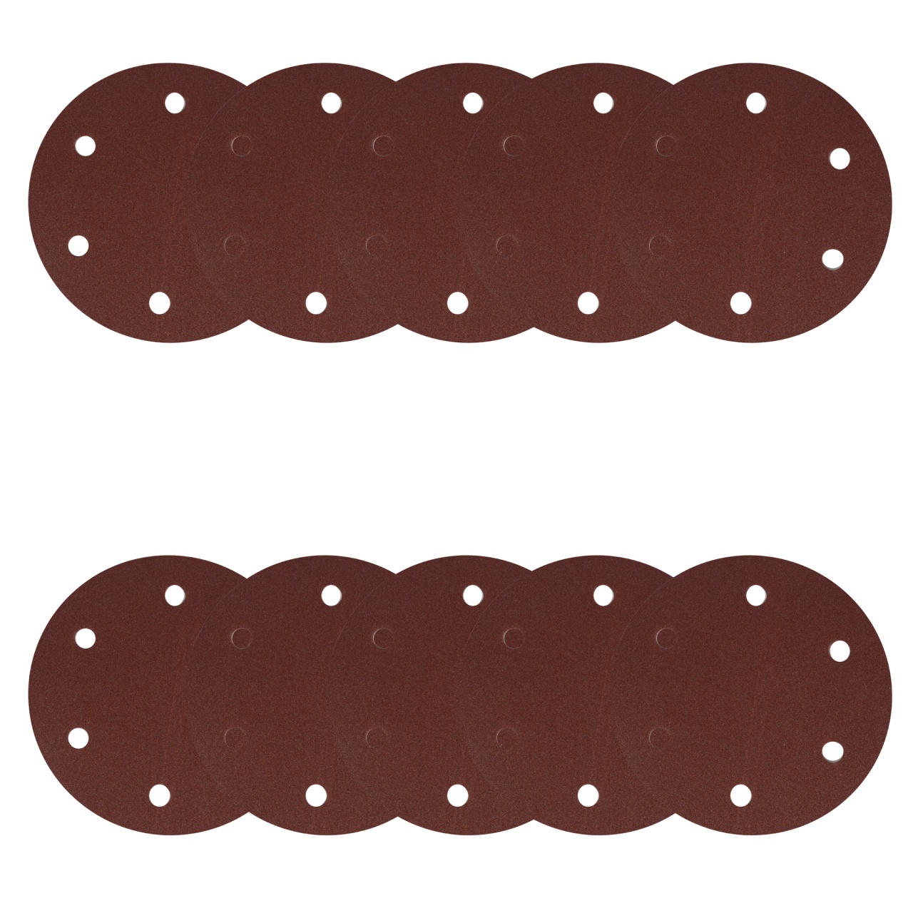 Set 10 hartie abraziva P150 6gauri 215mm [3]