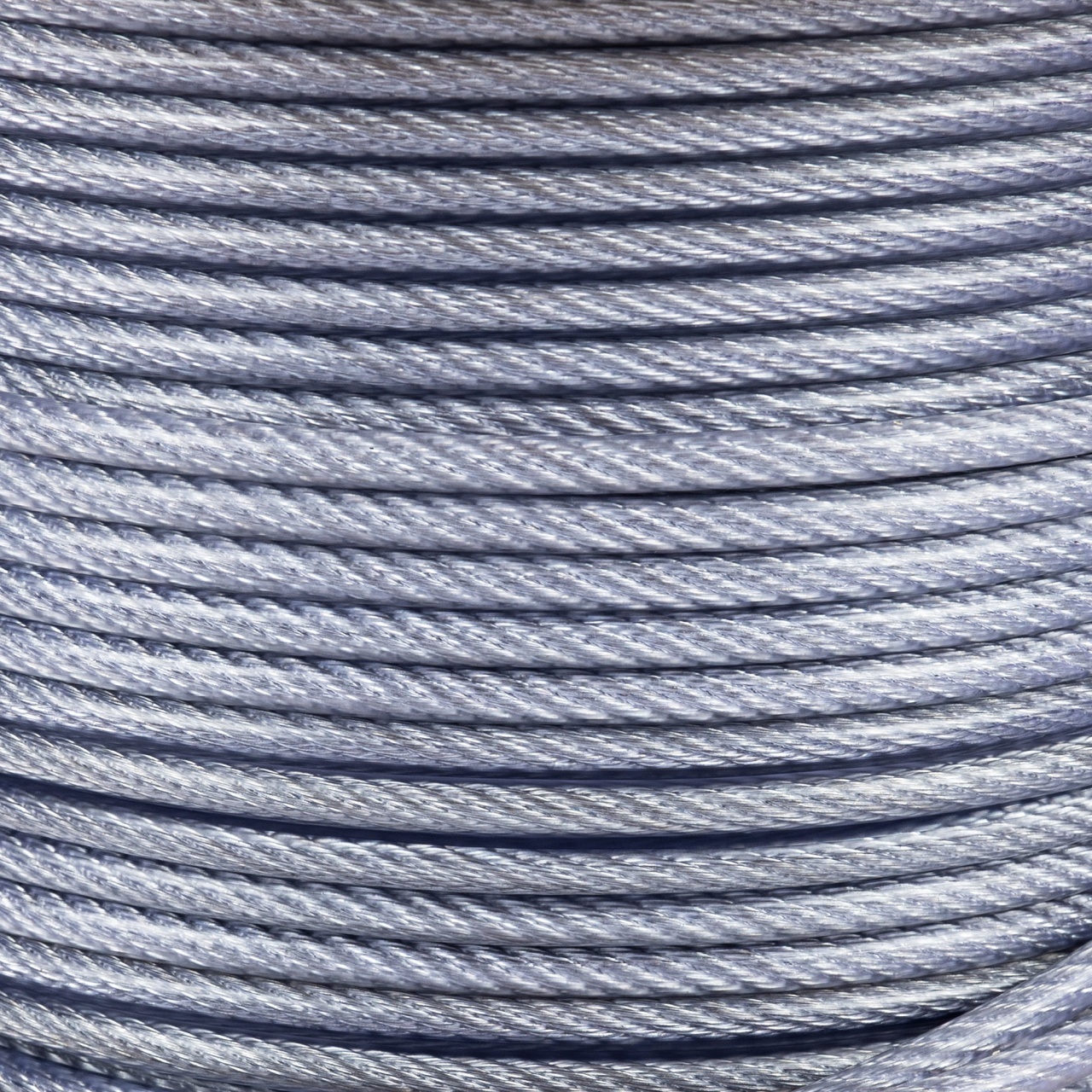 Tambur cablu otel zincat Micul Fermier, plastifiat, diametru 4-5.5mm, lungime 100m [3]