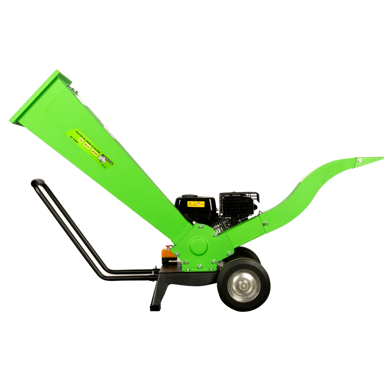 Tocator pentru crengi si vita de vie Micul Fermier, Ø60mm, motor benzina 7CP pentru rumegus [4]