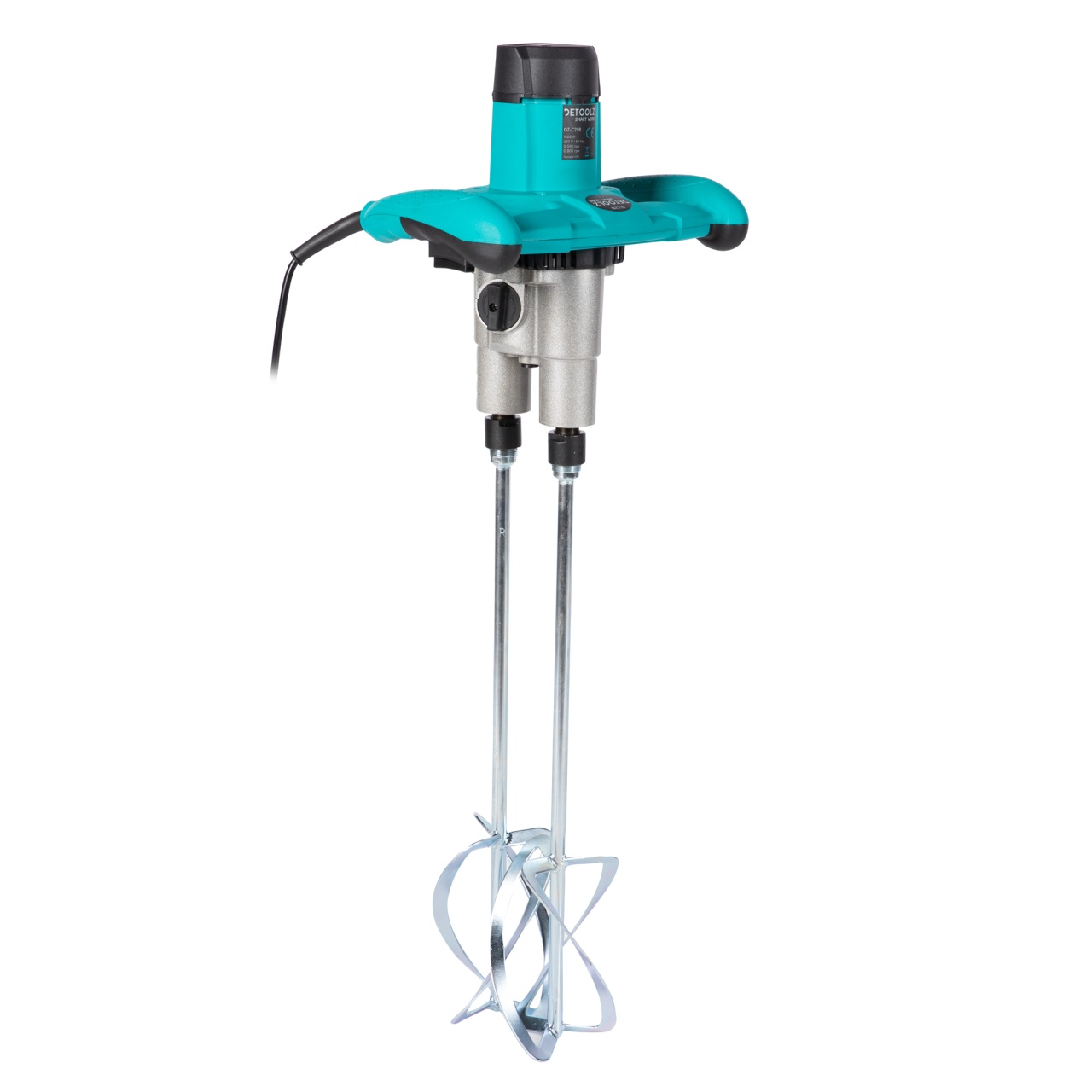 Amestecator materiale constructii Detoolz putere 1800W, 2 palete [1]