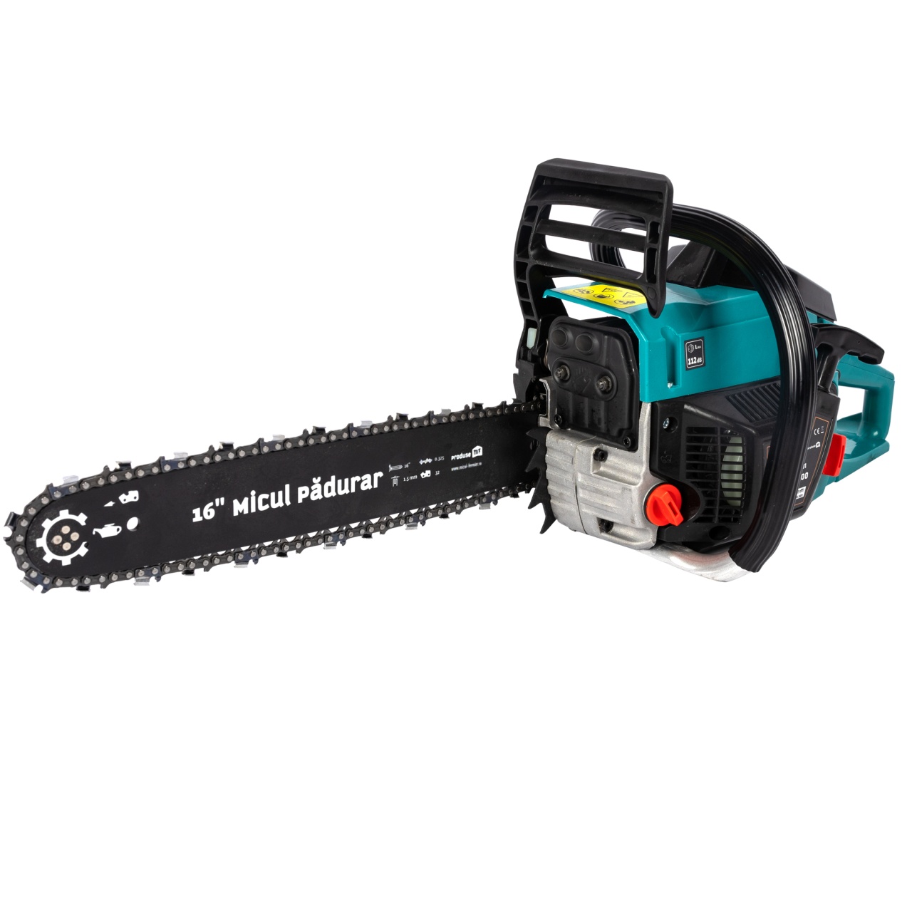 Drujba Micul Padurar 4900, capacitate cilindrica 49cc, 2.6 CP, 1 lant 16" + 1 lama, pornire rapida [9]