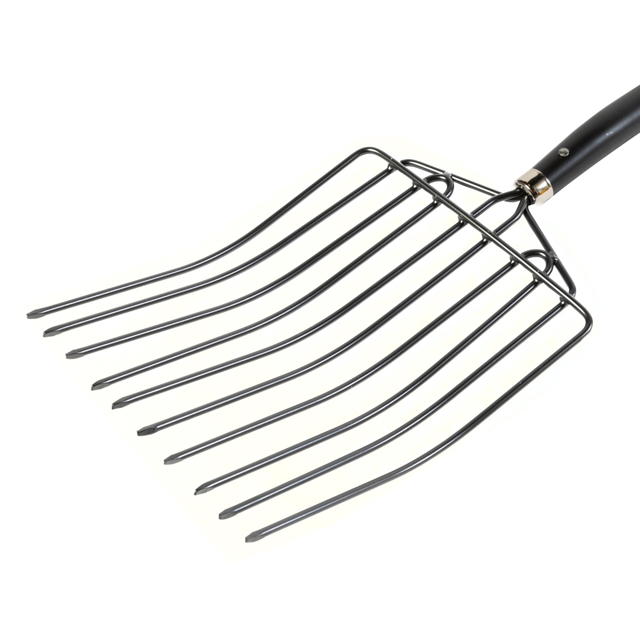 Furca gunoi grajd, 10 dinti, maner lemn, 1600mm [2]