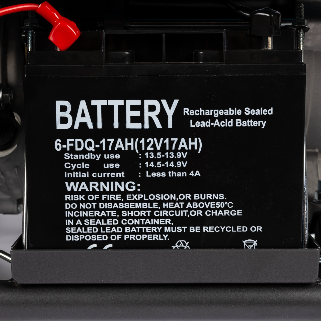 Generator Detoolz 5.5kW 2P230 B4T pornire electrica 25L cu roti G02 [11]