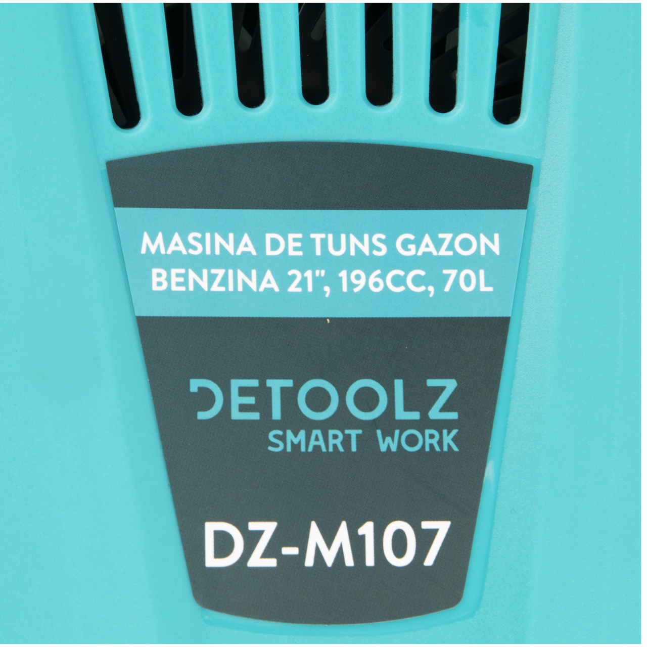 Masina de tuns gazon Detoolz, 5CP, 196CC, latime de taiere 53cm, colector 70L, propulsie automata [14]