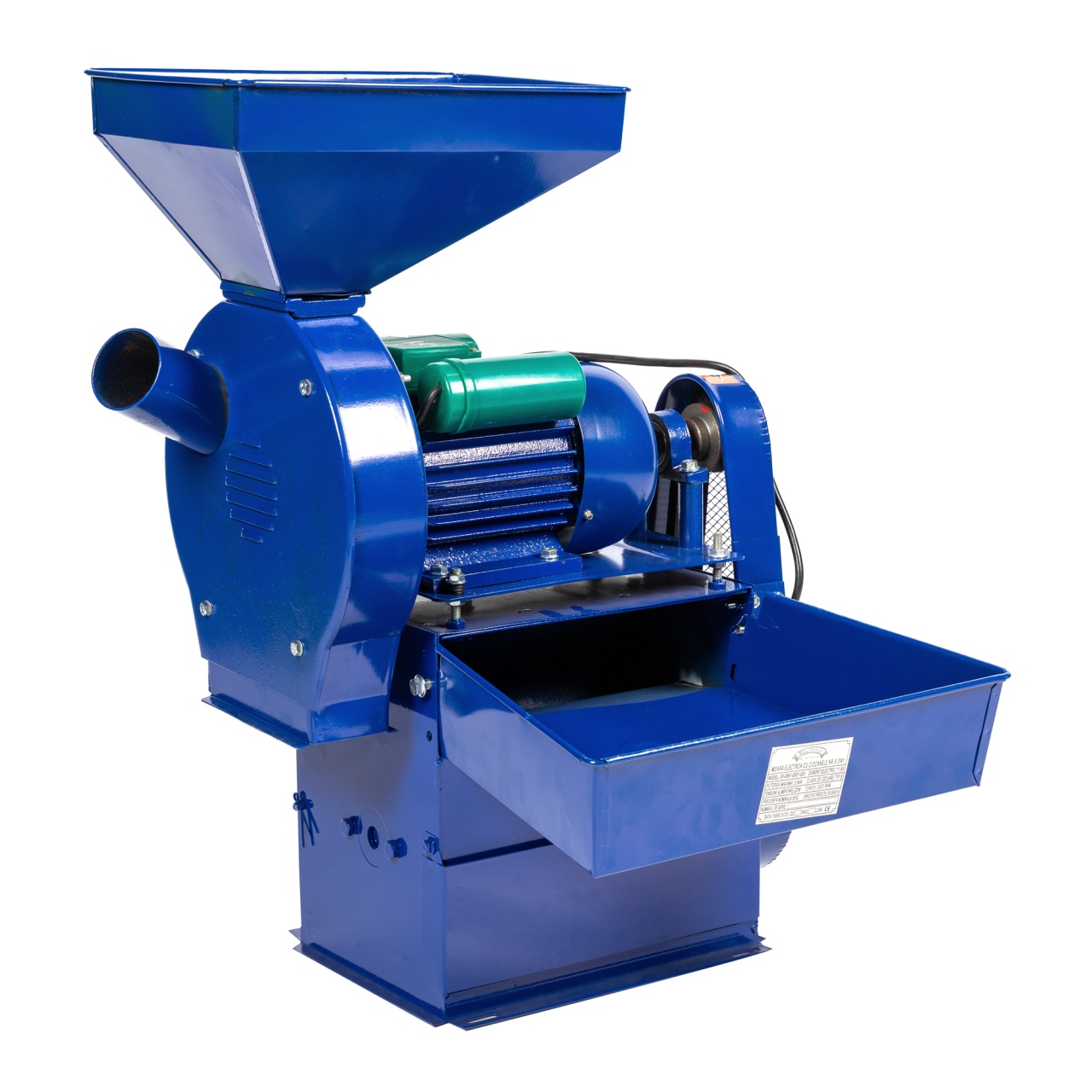 Moara electrica 3.5 KW cu ciocanele nr. 8 3in1 Micul Fermier [1]