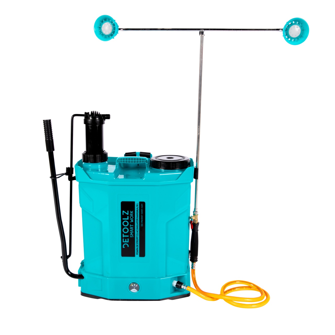 Pompa de stropit 2 in 1 ( acumulator si manuala), Detoolz 16L [17]