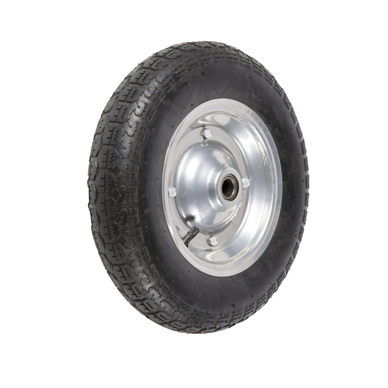 Roata roaba Micul Fermier 3.50-7, janta gri [2]