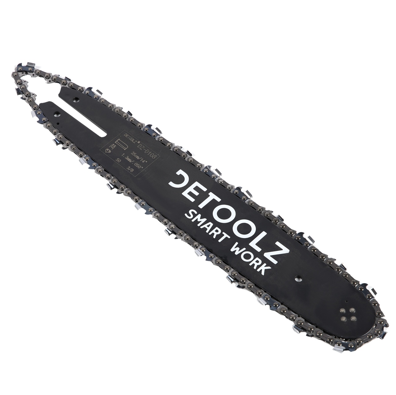 Set lama si lant drujba Detoolz, lungime 14'', pas 3/8'', grosime 1.3mm, 50 pinteni, 25 dinti, full chisel [3]