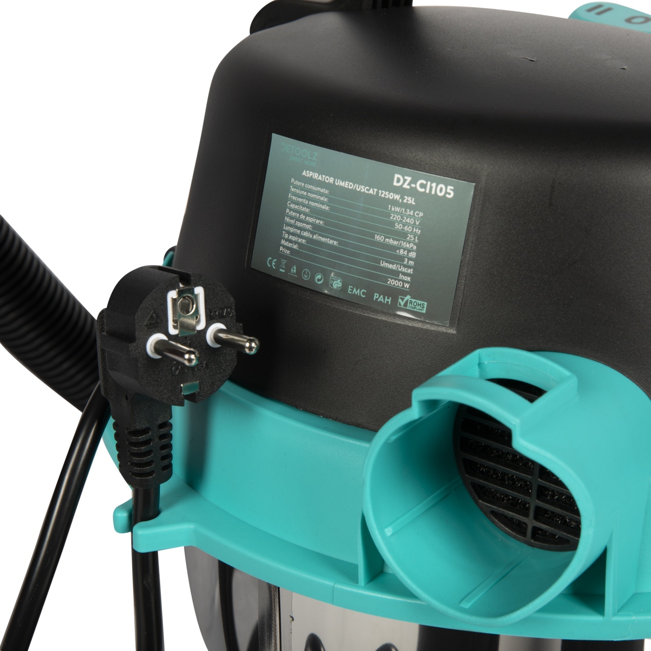 Aspirator uscat umed 1250W, 25L [2]