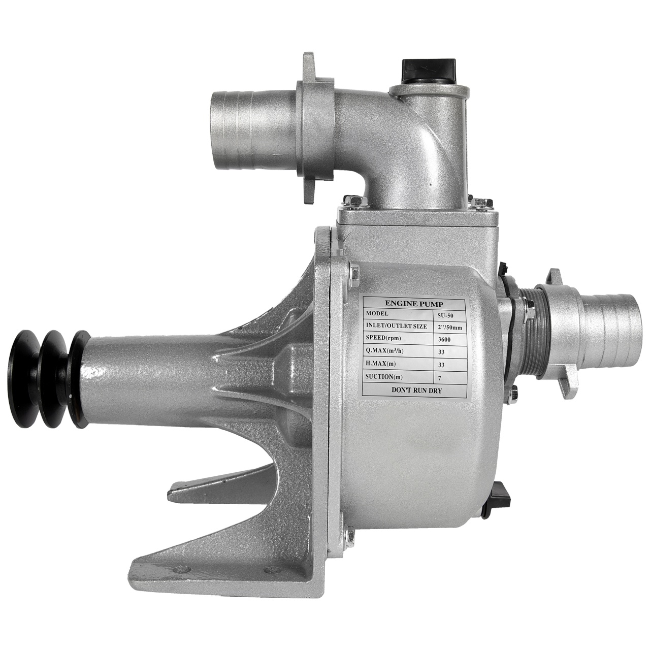 Cap motopompa Micul Fermier 2" cu fulie dubla [3]