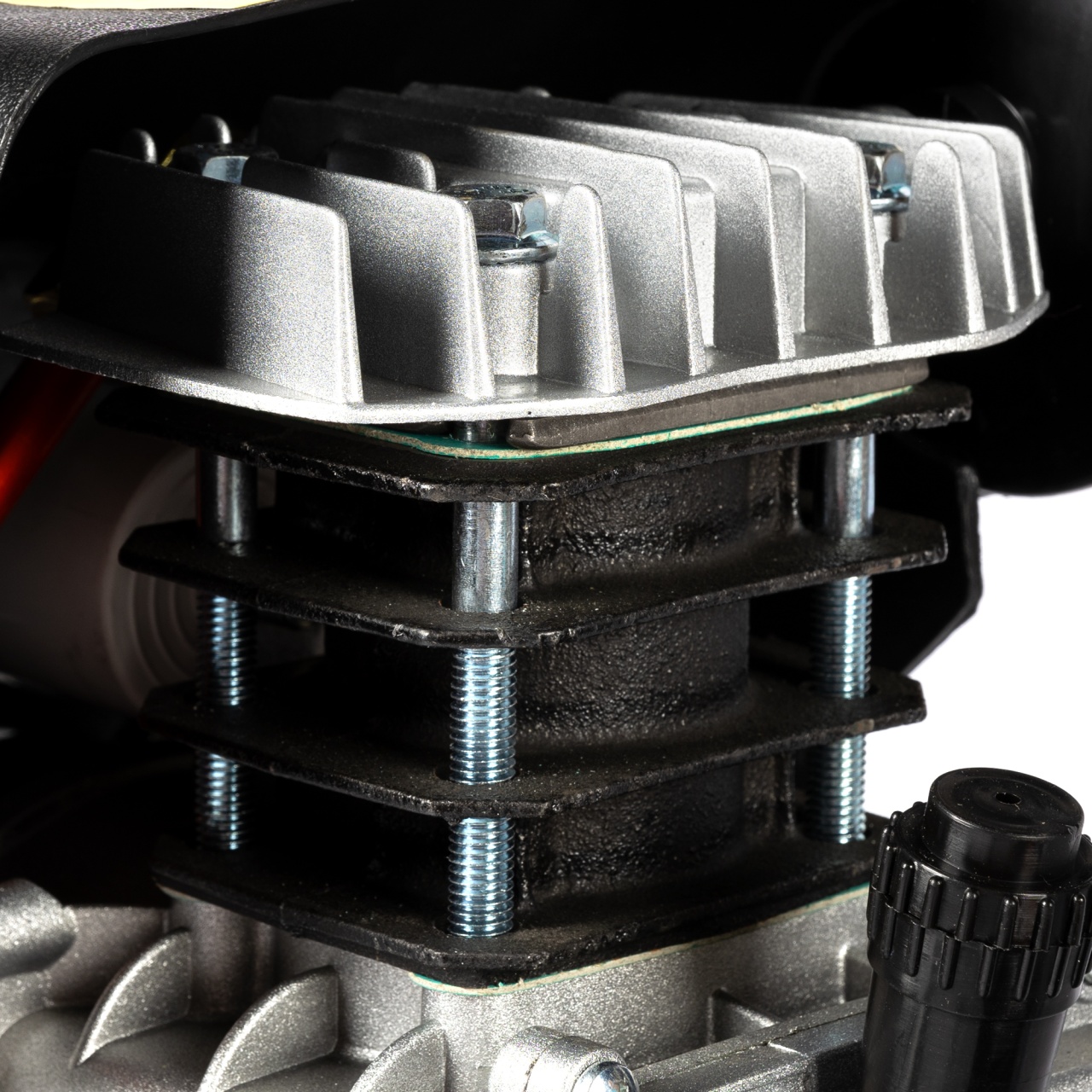 Compresor Detoolz 50L cu ulei, 1680 W, debit 206L/min, 8 bar, 2 prize de aer [14]