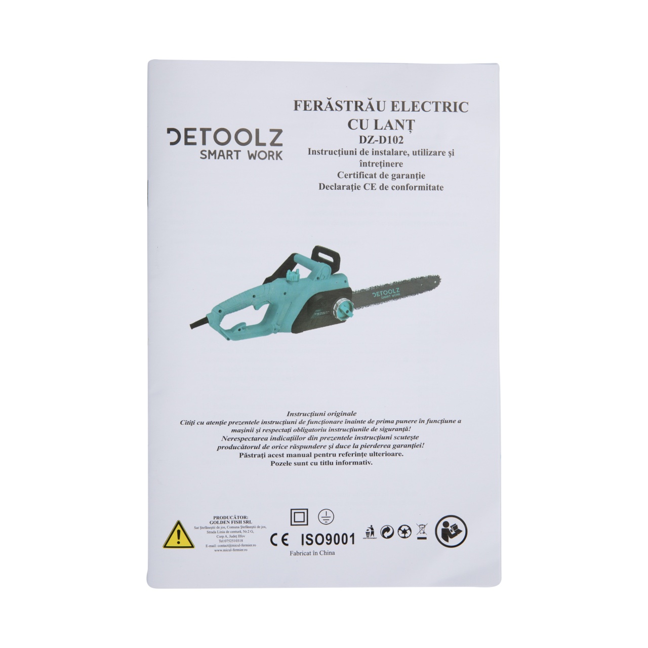 Fierastrau electric cu lant 2000W 151D [8]