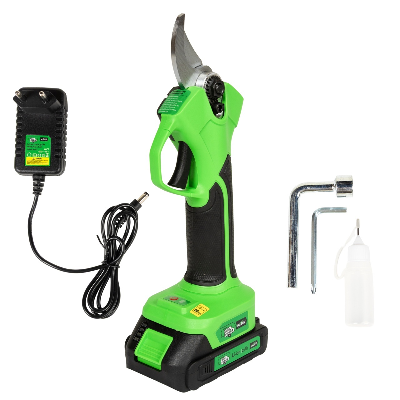 Foarfeca electrica Micul Fermier 20V, 2 Ah, capacitate maxima de taiere 30mm, Brushless [1]