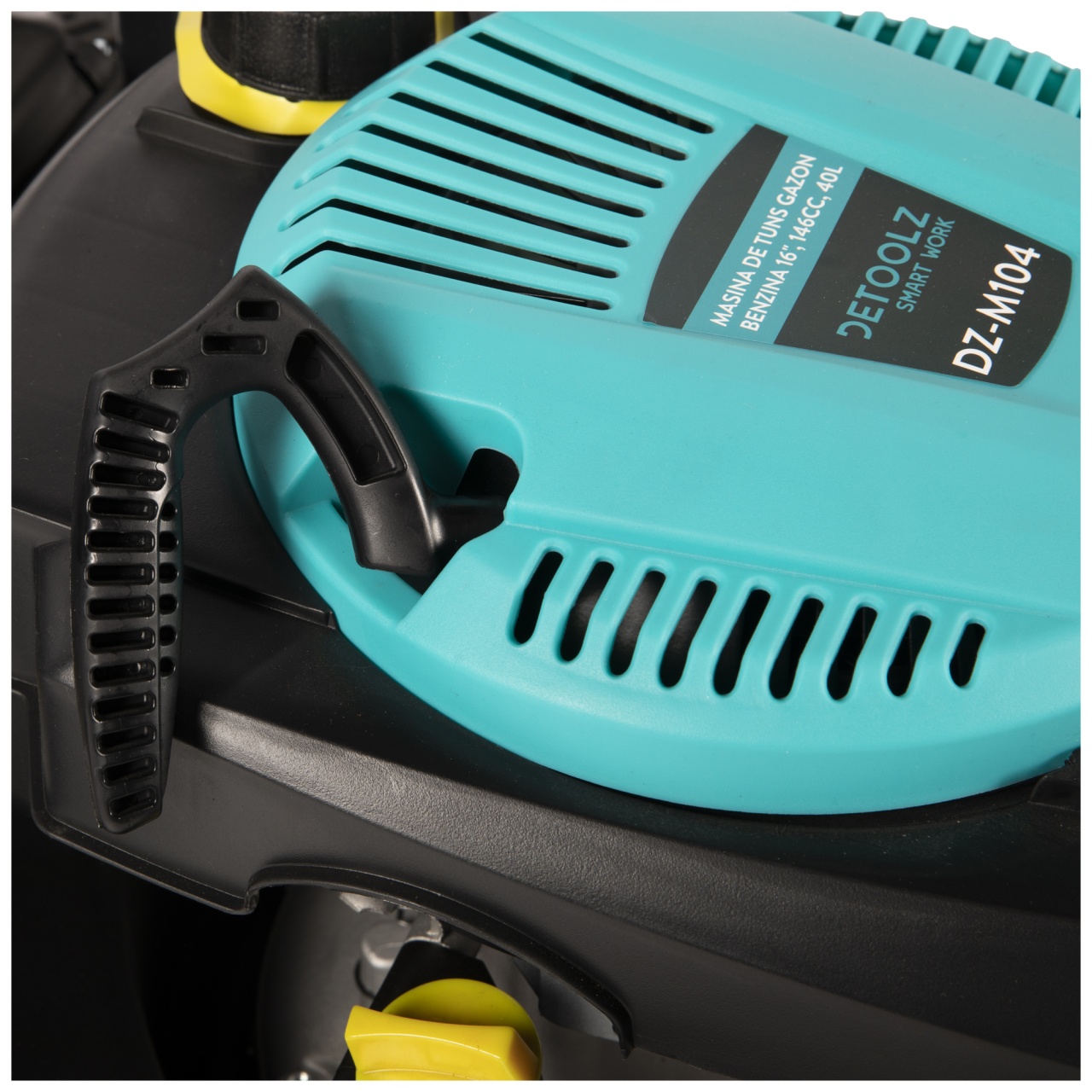 Masina de tuns gazon Detoolz, 3.5CP, 146CC, latime de taiere 40 cm, colector 40L [6]