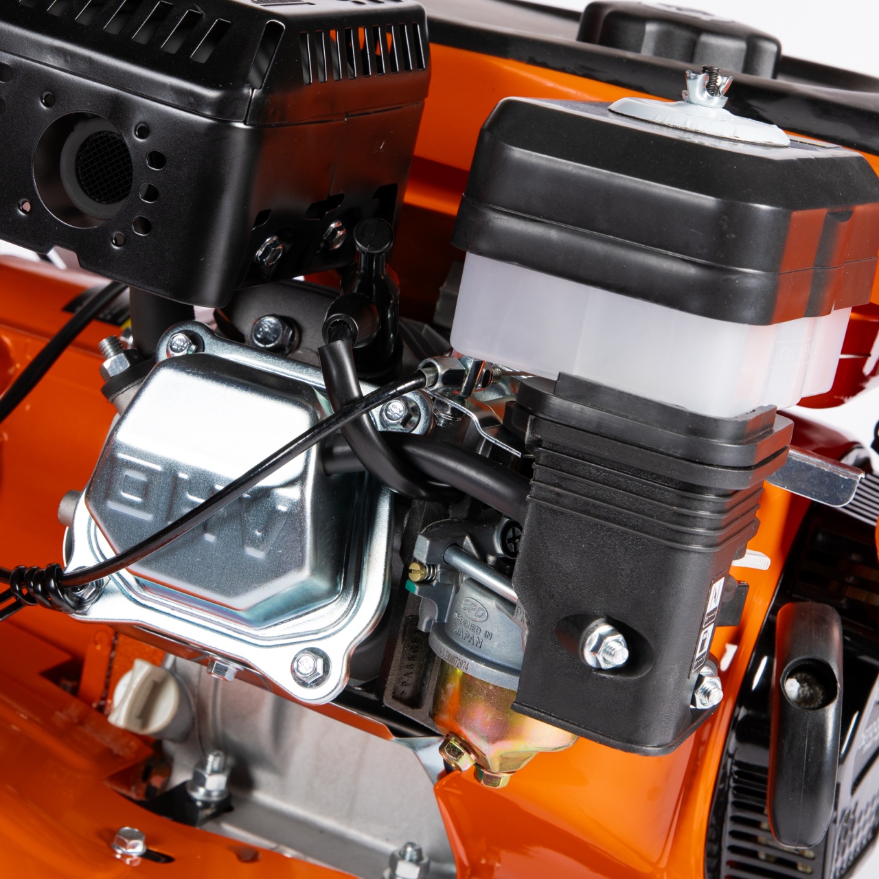 Motocultor Detoolz 8.5CP 212CC, benzina, 4T, 4 viteze, pornire manuala, cu roti [15]