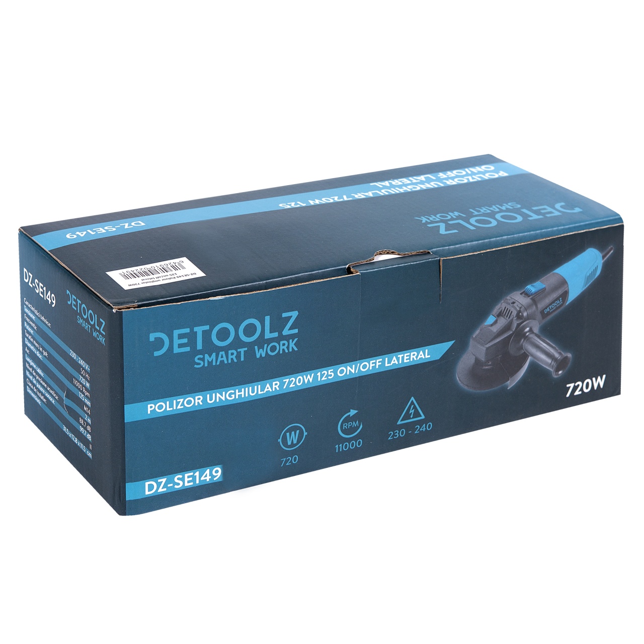 Polizor unghiular 720W 125 on/off lateral [5]