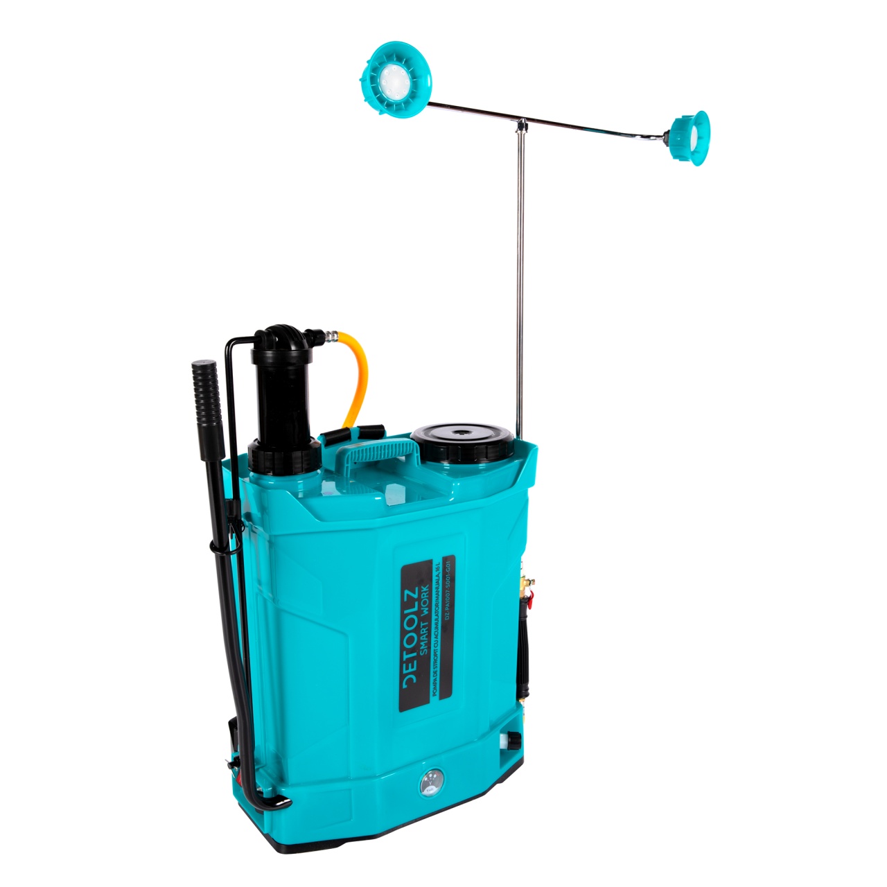 Pompa de stropit 2 in 1 ( acumulator si manuala), Detoolz 16L [8]