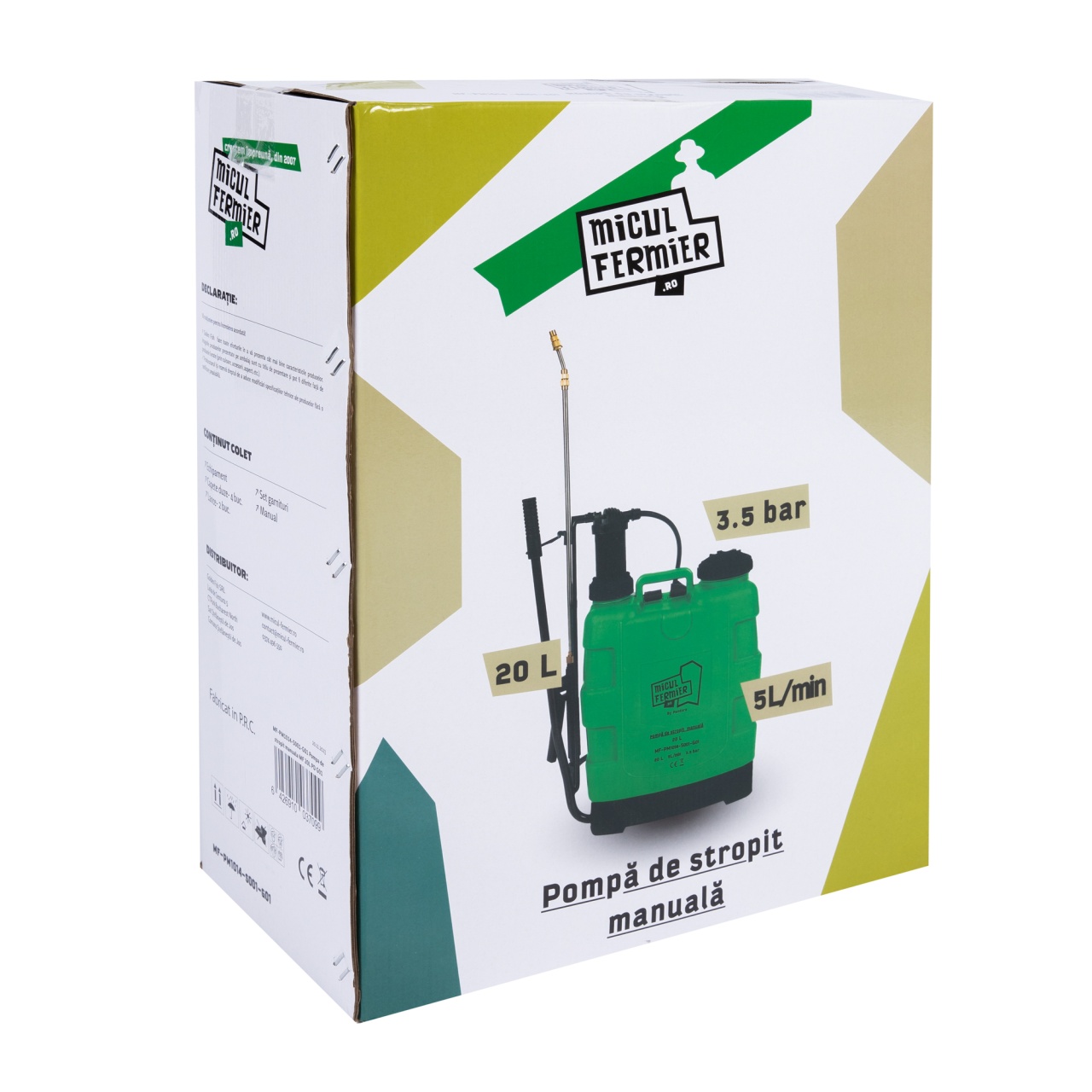 Pompa de stropit manuala, MF Pandora 20L [14]