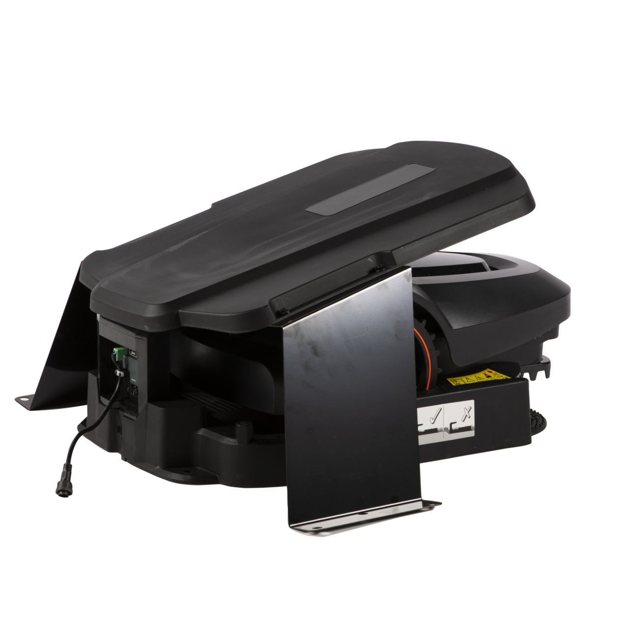 Robot de tuns gazon, 18 cm, acumulator 2Ah, 600 mp [10]