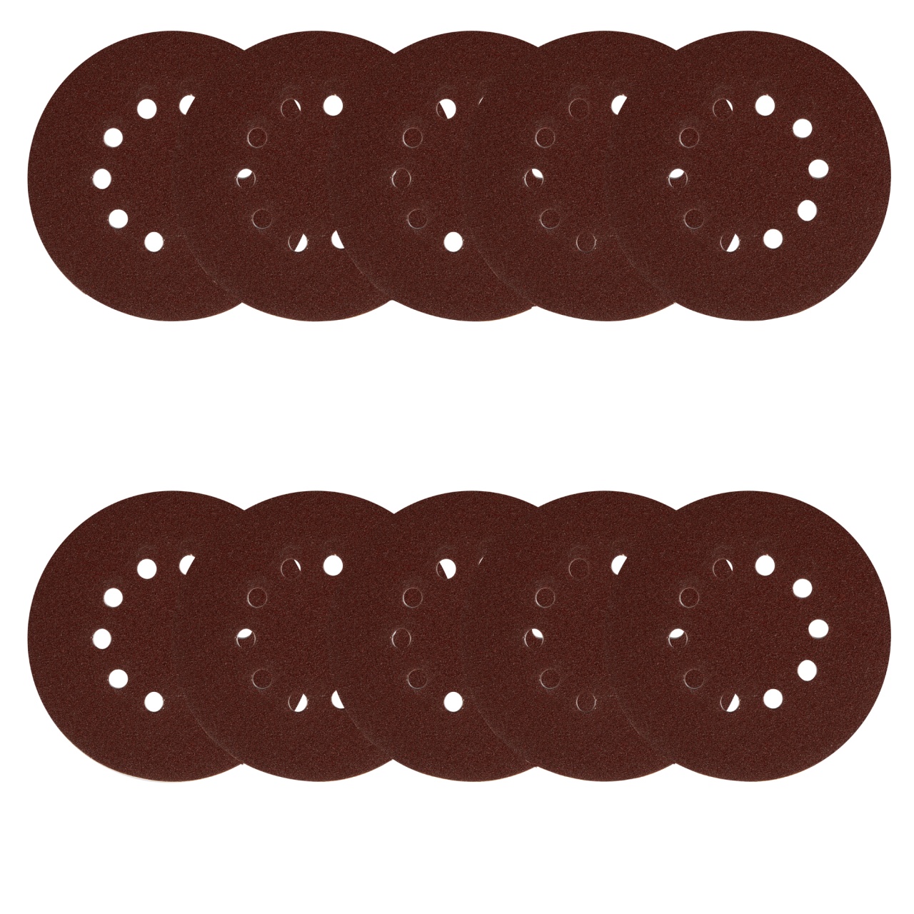 Set 10 hartie abraziva P80 10gauri 215mm [4]