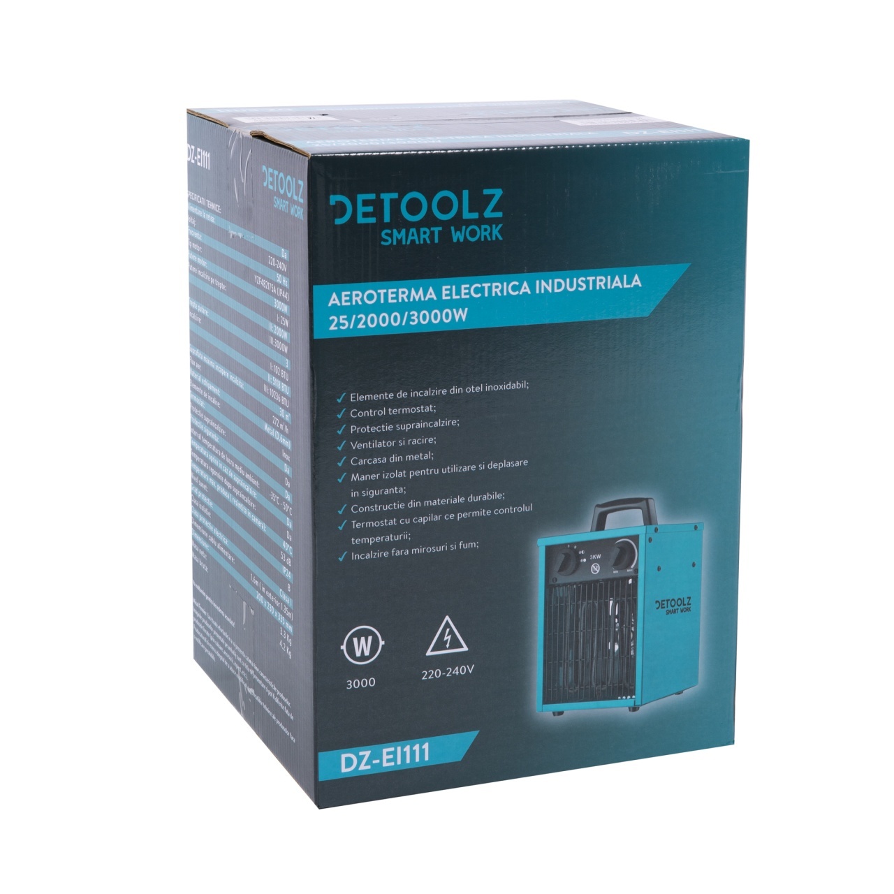 Aeroterma electrica industriala 25/2000/3000W [7]