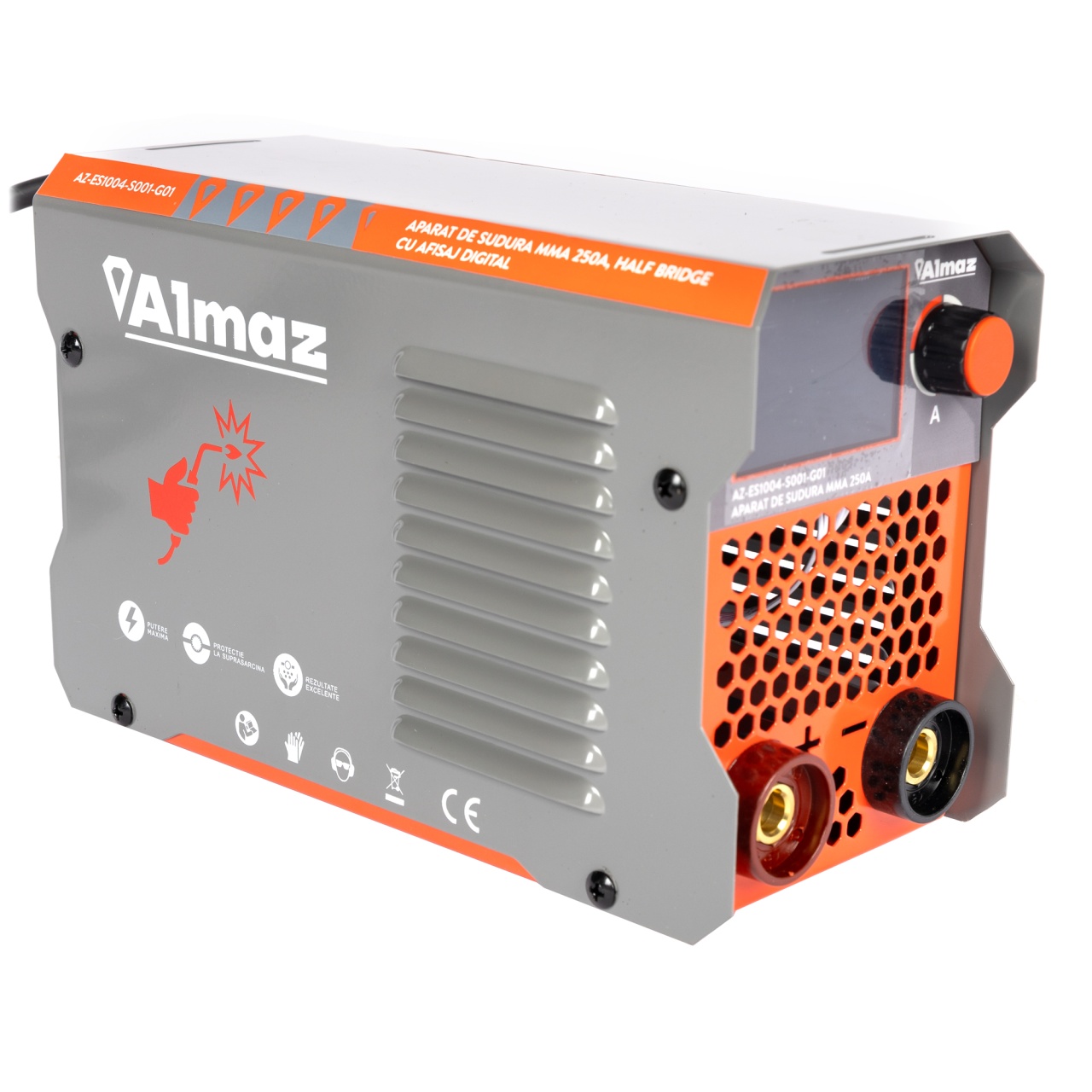 Aparat sudura Almaz, MMA, intensitate maxima 250A, afisaj digital [12]