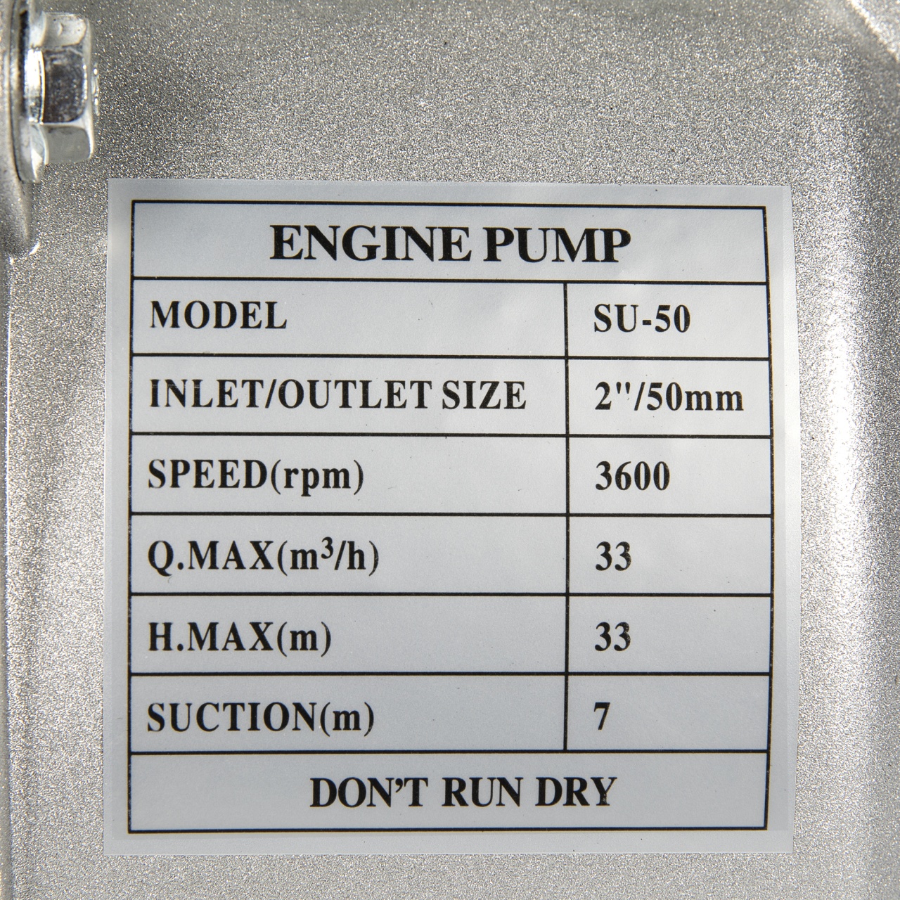 Cap motopompa Micul Fermier 2" cu fulie dubla [4]