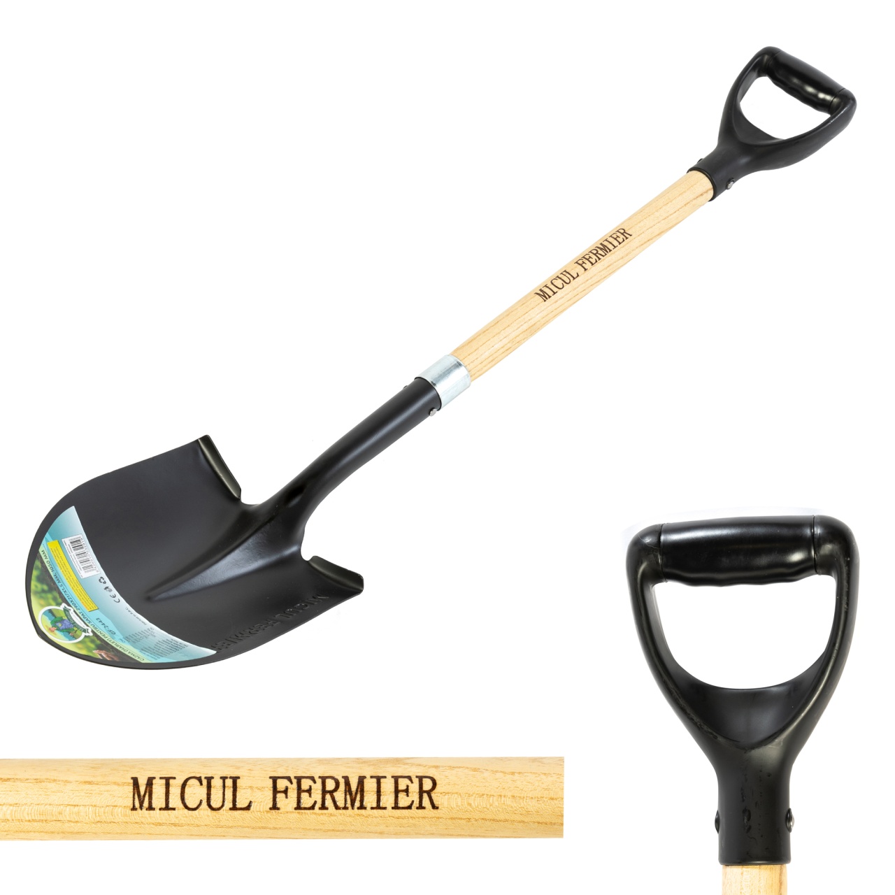 Cazma(Harlet) pentru sapat, 290x217x1.5mm, 1520mm [6]