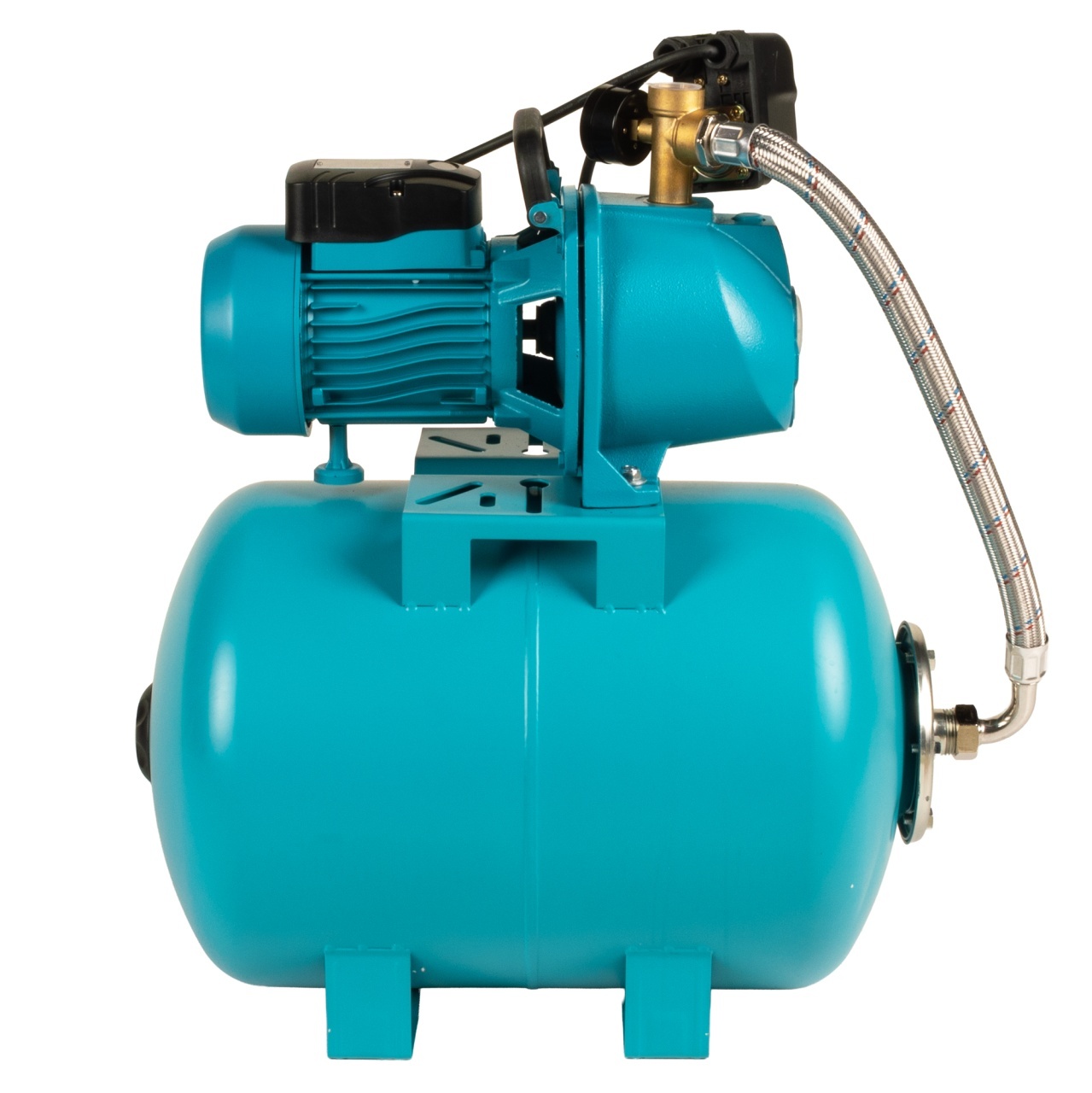 Hidrofor Detoolz 1.1 kW, debit maxim 2480lh, inaltime maxima de pompare 45m, corp pompa fonta, butelie 50L, ejector [11]