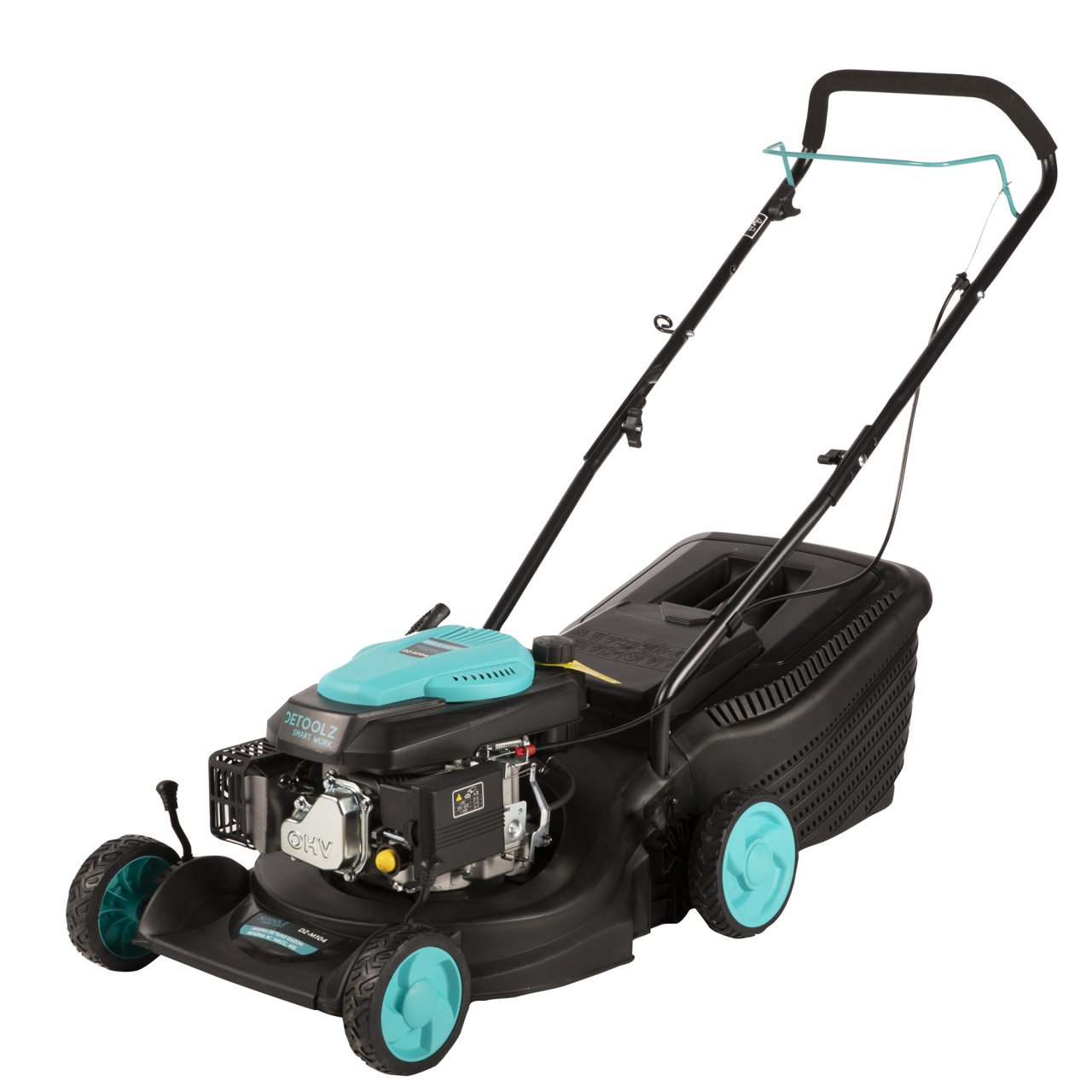 Masina de tuns gazon Detoolz, 3.5CP, 146CC, latime de taiere 40 cm, colector 40L [14]