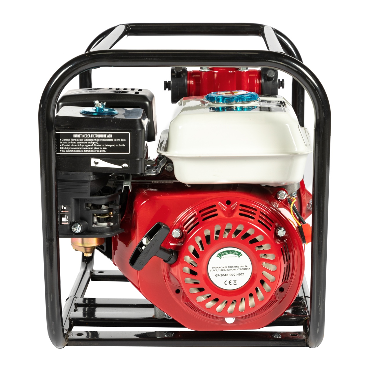 Motopompa Micul Fermier 7cp 210cc, benzina 4t, racord 2", debit 30000l/h [14]