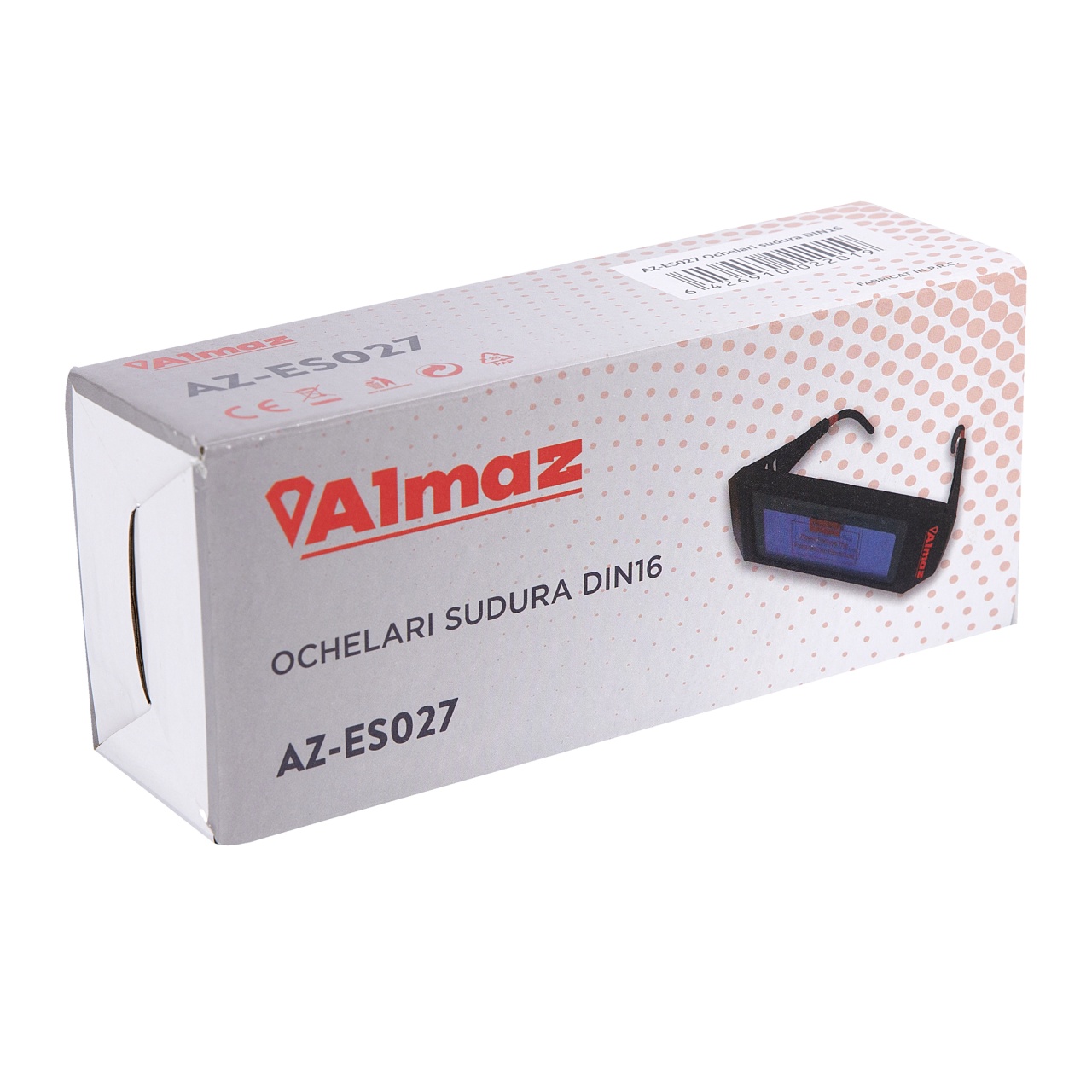 Ochelari sudura Almaz, Automati, fereastra 90x34mm, 2 senzori, sudura/polizare [5]