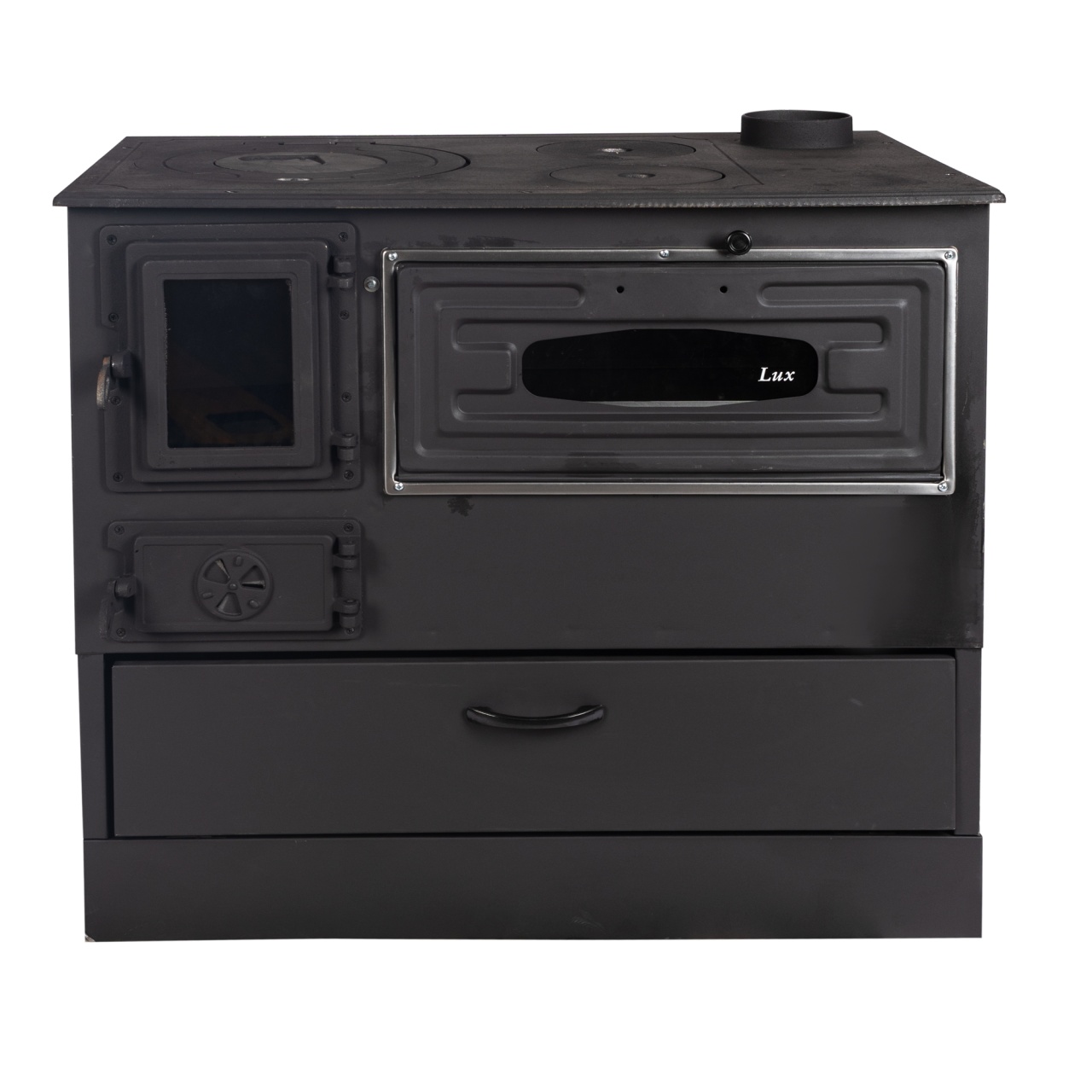 Soba pe lemne 9kW Grand Fantazia Lux, cos dreapta [1]