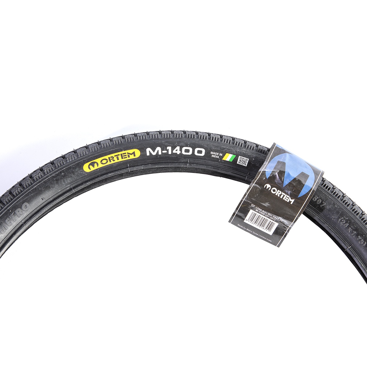 Anvelopa bicicleta 24x1.75", ETRTO 47-507, model M-1400, negru, profil Street [3]