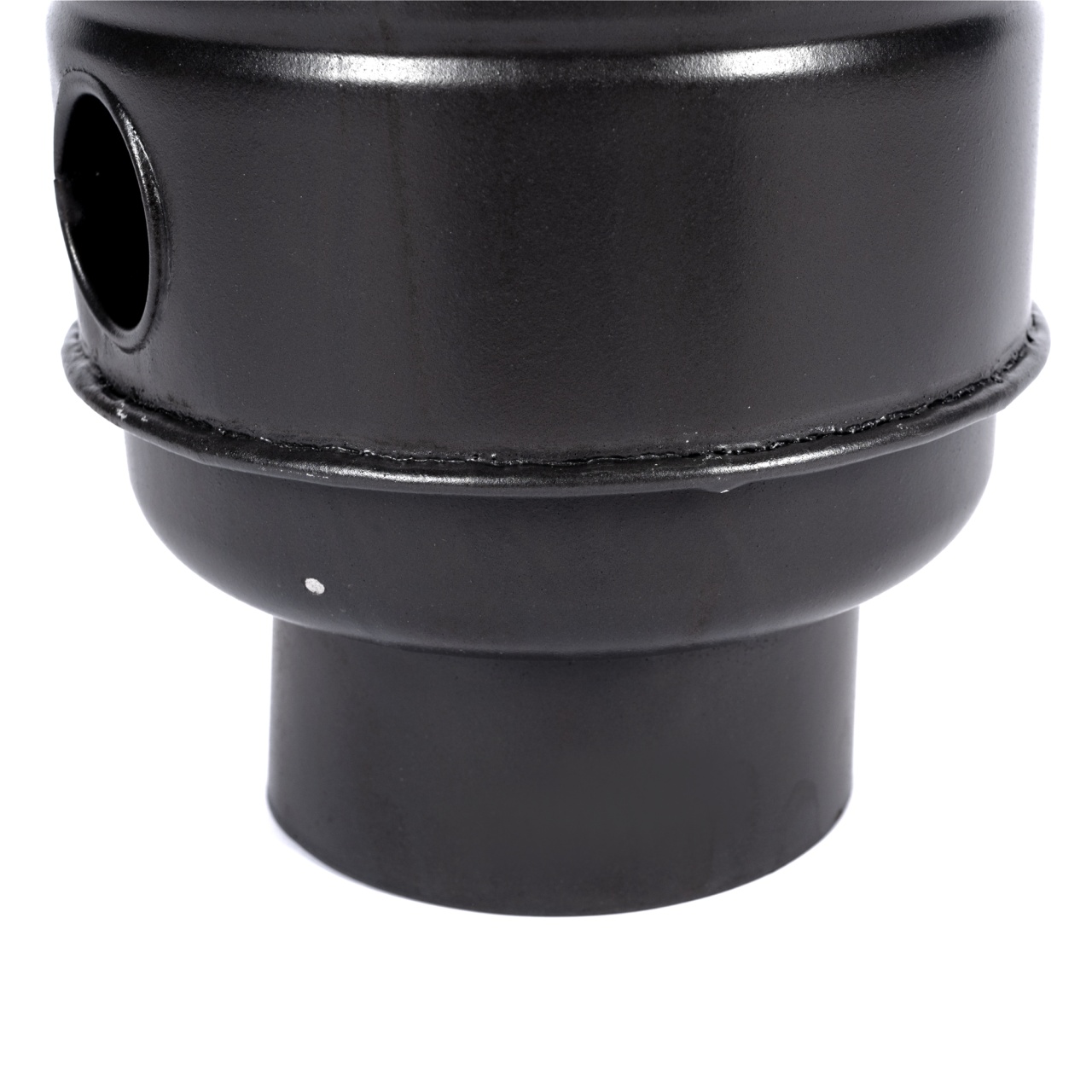 Burlan recuperator caldura, rotund, 130 mm, Gri mat [3]